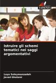 Istruire gli schemi tematici nei saggi argomentativi Istruire gli schemi tematici nei saggi argomentativi
