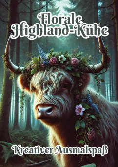 Cover Florale Highland-Kühe