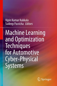 Cover Machine Learning and Optimization Techniques for Automotive Cyber-Physical Systems