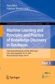 Machine Learning and Principles and Practice of Knowledge Discovery in Databases