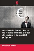 Análise da importância do financiamento global da dívida e do capital próprio Análise da importância do financiamento global da dívida e do capital próprio