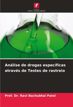 Cover Análise de drogas específicas através de Testes de rastreio