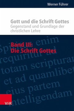 Cover Gott und die Schrift Gottes (eBook, PDF)