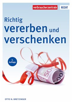 Cover Richtig vererben und verschenken (eBook, ePUB)