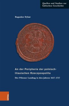 Cover An der Peripherie der polnisch-litauischen Rzeczpospolita (eBook, PDF)