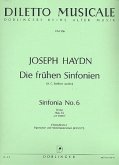 Sinfonie D-Dur Nr.6 Hob.I:6 für Orchester Stimmensatz