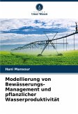 Modellierung von Bewässerungs-Management und pflanzlicher Wasserproduktivität