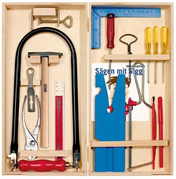 PEBARO 450 - Laubsäge-Set im Klapp-Kasten PEBARO 450 - Laubsäge-Set im Klapp-Kasten