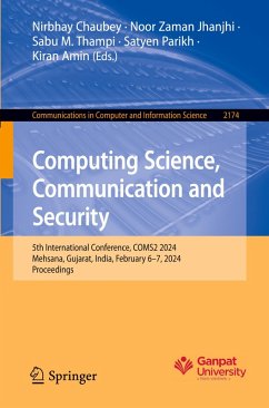 Cover Computing Science, Communication and Security