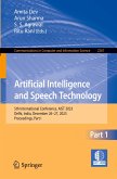 Artificial Intelligence and Speech Technology Artificial Intelligence and Speech Technology