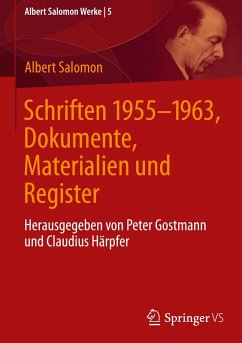 Cover Schriften 1955-1963, Dokumente, Materialien und Register