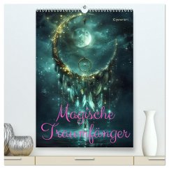 Magische Traumfänger (hochwertiger Premium Wandkalender 2025 DIN A2 hoch), Kunstdruck in Hochglanz