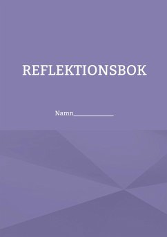 Reflektionsbok Reflektionsbok