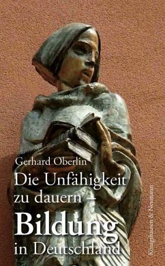 Cover Die Unfähigkeit zu dauern