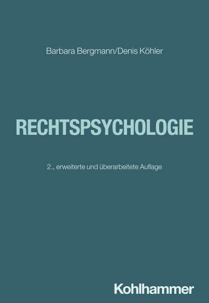 Rechtspsychologie (eBook, ePUB)