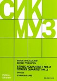 Streichquartett Nr.2 op.92 für Streichquartett Stimmen Streichquartett Nr.2 op.92 für Streichquartett Stimmen
