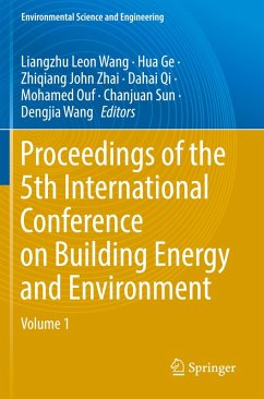 Cover Proceedings of the 5th International Conference on Building Energy and Environment