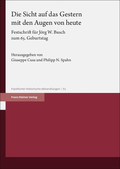 Cover Die Sicht auf das Gestern mit den Augen von heute