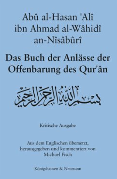 Cover Das Buch der Anlässe der Offenbarung des Qur'ân
