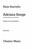 Kaija Saariaho: Adriana Songs (Full Score) Orchestra Score