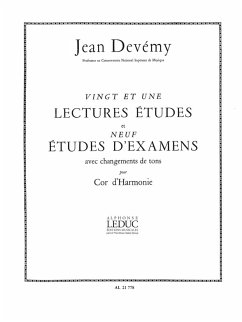 Cover 21 lecture-études et 9 études d'examens pour cor