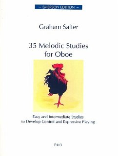 Cover 35 melodic studies for oboe