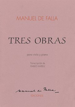 Cover 3 obras para viola y piano