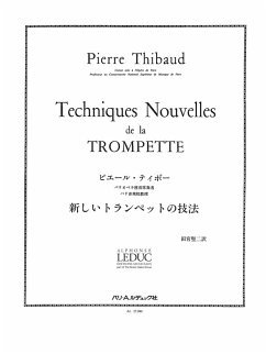 Cover THIBAUD TECHNIQUE NOUVELLE DE LA TROMPETTE(VERSION JAPONAISE)