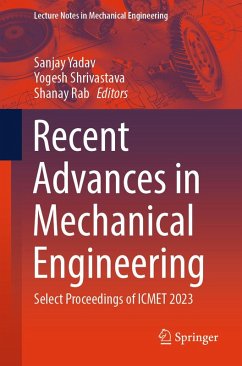 Cover Recent Advances in Mechanical Engineering (eBook, PDF)