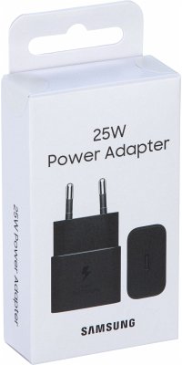 Cover Samsung USB-C Ladegerät 25W ohne Datenkabel schwarz