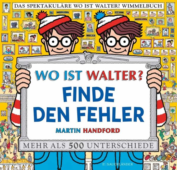 Wo ist Walter? Finde den Fehler   (Mängelexemplar)