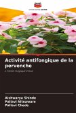 Activité antifongique de la pervenche