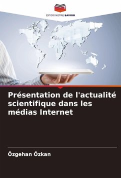 Cover Présentation de l'actualité scientifique dans les médias Internet