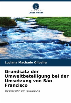 Cover Grundsatz der Umweltbeteiligung bei der Umsetzung von São Francisco