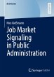 Job Market Signaling in Public... - Bild 1