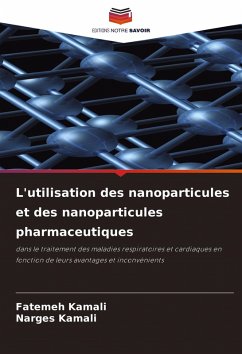 Cover L'utilisation des nanoparticules et des nanoparticules pharmaceutiques