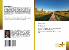 Hébreux 11: 1 Cover Hébreux 11: 1