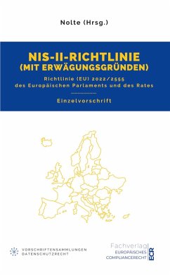 Cover NIS-II-Richtlinie mit Erwägungsgründen
