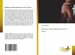 Demeurer inébranlable dans la foi en Christ Cover Demeurer inébranlable dans la foi en Christ