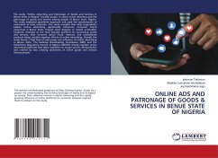 ONLINE ADS AND PATRONAGE OF GOODS & SERVICES IN BENUE STATE OF NIGERIA - Tarlumun, Iorlumun;Aondoakura, Stephen Lumunnen;JUGU, JOY KASHIMANA