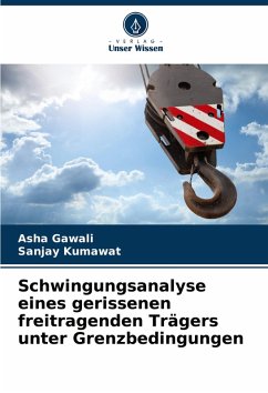 Cover Schwingungsanalyse eines gerissenen freitragenden Trägers unter Grenzbedingungen