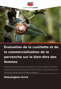 Cover Évaluation de la cueillette et de la commercialisation de la pervenche sur le bien-être des femmes