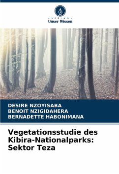Cover Vegetationsstudie des Kibira-Nationalparks: Sektor Teza