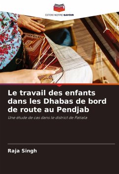 Cover Le travail des enfants dans les Dhabas de bord de route au Pendjab