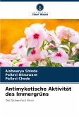 Antimykotische Aktivität des Immergrüns