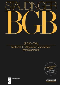 Cover Staudingers Kommentar zum BGB §§ 535-556g (Mietrecht 1 - Allgemeine Vorschriften; Wohnraummiete)