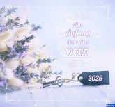 Am Anfang war das Wort 2026