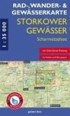 Rad-, Wander- & Gewässerkarte Storkower Gewässer, Scharmützelsee