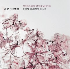 Cover Holmboe: Streichquartette Vol. 3