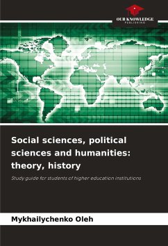 Cover Social sciences, political sciences and humanities: theory, history